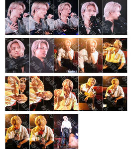 平野紫耀 Number_i to HEROes ~TOBE 1st Super Live~ 3月17日 生写真 写真 18枚セットA