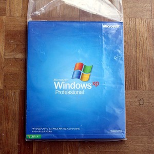 windows xp professional　特別アップグレード版
