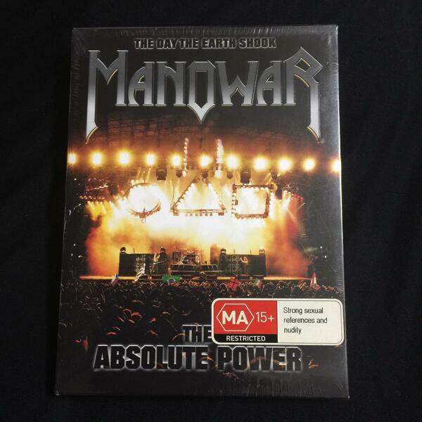 新品DVD/MANOWAR / The Day the Earth Shook : The Absolute Power 輸入盤2枚組*マノウォー 