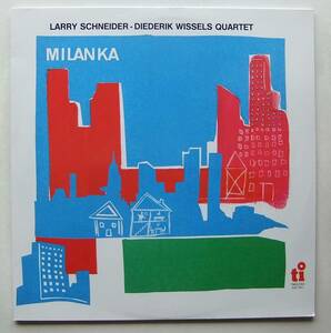 ◆ LARRY SCHNEIDER - DIEDERIK WISSELS Quartet / Milanka ◆ Timeless SJP 254 (Holland) ◆