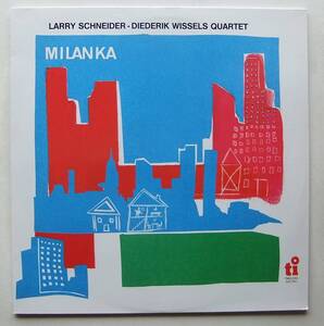 ◆ LARRY SCHNEIDER - DIEDERIK WISSELS Quartet / Milanka ◆ Timeless SJP 254 (Holland) ◆