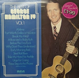  ☆GEORGE HAMILTON IV/THE BEST OF GEORGE HAMILTON IV 1970'UK RCA