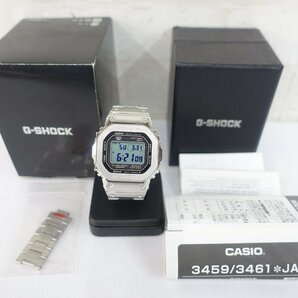 3225T【本物保証】 CASIO G-SHOCK GMW-B5000D-1JF フルメタル 新品同様の画像7