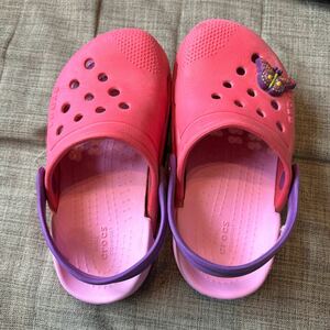 クロックス　サンダル crocs 子供用サンダル　サイズ 10 17センチ crocs