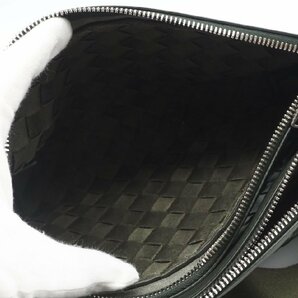 ☆安心の３大保証☆ ABランク ≪BOTTEGA VENETA ボッテガ ヴェネタ/ショルダーバッグ≫ 651938 イントレチャート カーキ レザー 送料無料の画像8