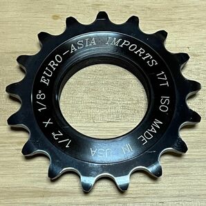 美品 EURO ASIA DLX Cog １７Ｔ ユーロアジア コグ ピスト 厚歯