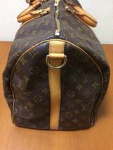 LOUIS VUITTON ルイヴィトン ボストンバッグ キーポル・バンドリエール55 M41414　モノグラム_画像3