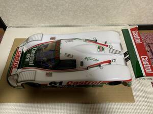 【絶版】タミヤ TAMIYA 1/10 電動RC ジャガー XJR-12 デイトナ仕様 中古 