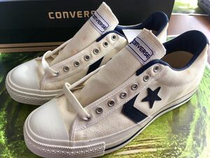 ☆デッドストック☆コンバース プロスターOX 25.5cm ホワイト/ブルー CONVERSE