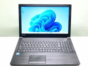 【現状渡し/プチ訳あり】Dynabook B45/DP　Celeron 3865U　SSD256GB　メモリ8GB　DVD　動作確認済 　Windows11 おまけ（ACアダプター)