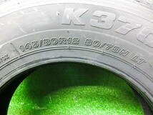 ★ ブリヂストン BS K370 ★ 145/80R12 80/78N ★ 軽トラ・軽バン ★【税込・送料込】4本総額 13800円～★4本set★Z151_画像7