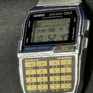 1000円スタート【稼働品】CASIO DATABANK・カシオデータバンク 150 ・DBC-1500 ★406管理番号の画像3