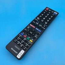 C092】送料無料 保証付 SHARP シャープ AQUOS (4T-C40BH1 4T-C50BH1 4T-C60BH1) テレビ リモコン GB335SA_画像1