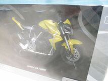 ONB-44【未開封/未使用】HONDA CB 1000R■1/12 スケール ダイキャストバイク■AUTO MAXX premium■Y.S.N/ワイ・エス・エヌ■黄土色×黒_画像7