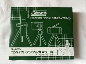 Coleman コールマン コンパクトデジタルカメラ三脚 ケータイアタッチメント付