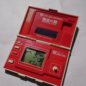 昭和レトロゲーム機「悪霊の館」ソーラーバッテリー仕様 (LCD SOLARPOWER) バンダイ MADE IN JAPAN ゲームウォッチの画像2