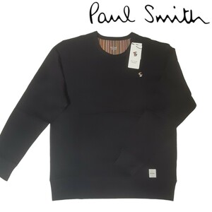 新品 ポールスミス Paul Smith 長袖Tシャツ M マルチストライプ ラビット ウサギ 長袖カットソー 紺 ネイビー