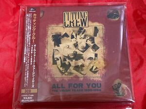 《3CD》CUTTING CREW カッティング・クルー / ALL FOR YOU - THE VIRGIN YEARS 1986-1992 3CD CLAMSHELL BOX 輸入盤国内流通仕様