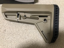 実物　MAGPUL MOE SL カービン ストック ミルスペック + エンハンスド ラバー ブットパット 0.70"_画像3