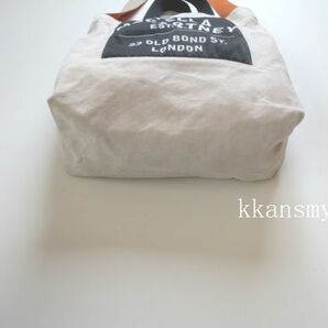 Stella McCartneyステラマッカートニー*Cotton Canvas Tote 2WAYロゴトートバッグの画像4