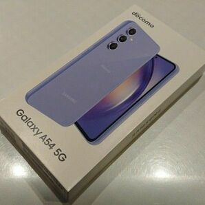 新品 未使用 ドコモ docomo SAMSUNG SC-53D Galaxy A54 5G Violet ③