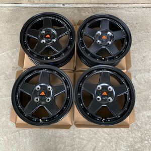 【フェニーチェXC5】14×5J+45 100/4Ｈ◆新品ホイール◆軽バン軽トラハイゼットエブリィNVANハスラーデリカミニスペーシアギア　4本セット