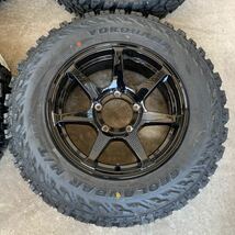 【CST ZERO-1HYPER J】ヨコハマジオランダーG003 ◆185/85R16◆16×5.5J-20スズキジムニー　シエラ　グロスブラック　4本セット_画像2