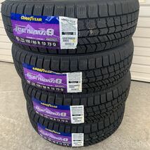 【2023年製】4本/18800円～ ◆155/65R13 155/65-13 GOODYEAR グッドイヤー ICE NAVI8 アイスナビ8 スタッドレス ◆ナビ7後継モデル　現行◆_画像3