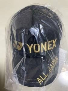 YONEX ALLJAPAN 限定キャップ ヨネックス オールジャパン （ブラック①）