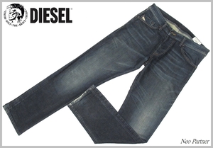 美品 DIESEL ディーゼル DARRON 008B2 ヴィンテージウォッシュ スリムテーパード ストレッチ デニムパンツ ジーンズ W32 正規品 メンズ