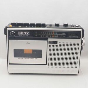 SONY CF-1150 ケース付き カセット FM AM ラジオ ソニー ジャンク品 管16861