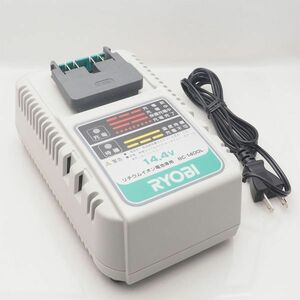 美品 RYOBI BC-1400L バッテリー充電器 本体のみ 動作品 14.4V リチウムイオン電池専用 リョービ 管16885