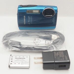 美品 OLYMPUS STYLUS μ TOUGH-3000 ショット数 184 オリンパス 防水 防塵 管16950