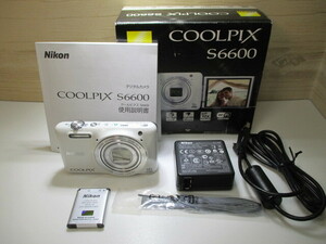 ☆Nikon クールピクス コンパクトデジタルカメラ(S6600)1602万画素!!