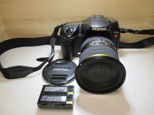 ☆PENTAX デジタル一眼カメラ smc DA 16-55 77㎜レンズセット(K20D-W)1460万画素 訳あり②!!