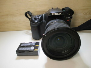 *PENTAX digital single-lens camera smc DA 1:2.8 16-50 77. lens set (K20D-W)1460 ten thousand pixels with defect ③!!