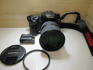 ☆PENTAX デジタル一眼カメラ smc DA 1:2.8 16-50 77㎜レンズセット(K20D-W)1460万画素 難あり⑤!!