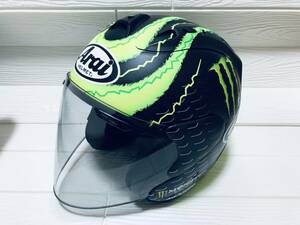 ★★ Arai アライ ジェットヘルメット Ram4 クラッチロー レプリカ サイズ M (57・58CM）モンスターエナジー MONSTER ENERGY SHOEI