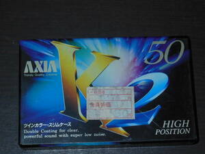 アクシア AXIA カセットテープ K2B　50