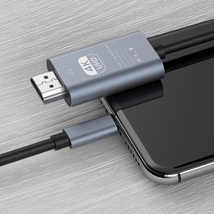 USB Type-C HDMI 変換 アダプタ ケーブル 2m_画像3