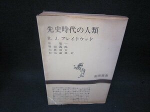 先史時代の人類　R・J・ブレイドウッド　新潮選書　シミ多歪みカバー破れ有/SBZH