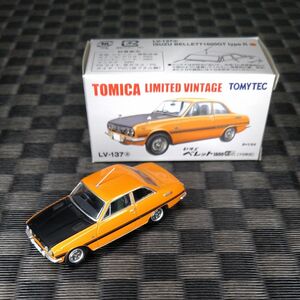いすゞ ベレット 1600GT タイプR （橙） 73年式 （1/64スケール トミカリミテッドヴィンテージ 271499）