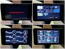 ユピテル　SUPER CAT　LASER Twin Receiver　LS300　レーザー・レーダー探知機　OBD12-MⅢ　OBDⅡアダプター付　動作確認OK　　　0322-4_画像4