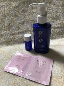 ☆ Основное решение ☆ Kose Snow Skin Clear Essence &lt;&lt; Essence for Fushitori &gt;&gt; с лосьоном и молочным образцом