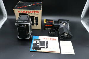usA-568 MAMIYA/マミヤ/C220/PROFESSIONAL f/SEKOR S f=80mm 1:2.8/現状品