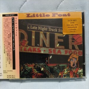 値下アメリカンR LITTLE FEAT/リトルフィート 初期傑作ライヴ【Late Night Truck Stop/レイト・ナイト・トラック・ストップ】国内盤