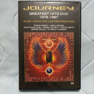 値下DVD WBCテーマ曲収録JOURNEY/ジャーニー オールヒット曲ライヴ+プロモ【グレイテスト ヒッツ DVD 1978-1997】