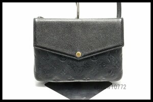 近年モデル希少美中古■LOUIS VUITTON モノグラムアンプラント トワイス レザー ショルダーバッグ ルイヴィトン■0229tv0491349