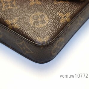 近年モデル希少美中古■LOUIS VUITTON モノグラム ポシェットフェリシー レザー チェーンウォレット 長財布 ルイヴィトン■0229ed1001-2Kの画像6