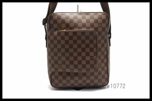 希少美中古■LOUIS VUITTON ダミエ アベス レザー ショルダーバッグ ルイヴィトン■0307ao250-5K